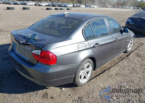 2008 BMW 328I из США, поврежденный, VIN WBAVA37538NL51096